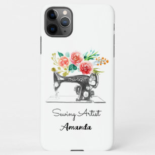 Sewing Machine Tailor Seamstress Dressmaker  iPhone 11Pro Max Case