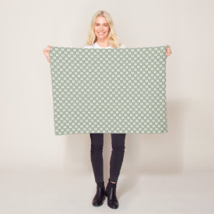 Sewing Machines Crafts {Dark} Fleece Blanket
