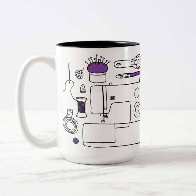 Sewing Mug (Left)