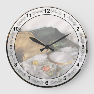 Sewing - Needle point Large Clock