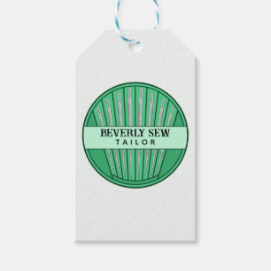 Sewing Needles Made with Love Tailor Packaging Gift Tags