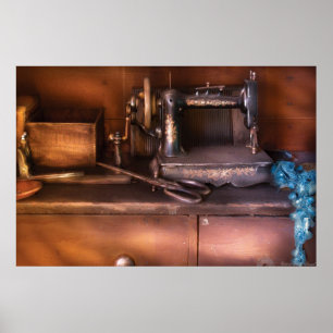 Sewing - New National Sewing Machine Poster
