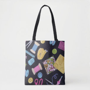 Sewing Notions Tote Bag