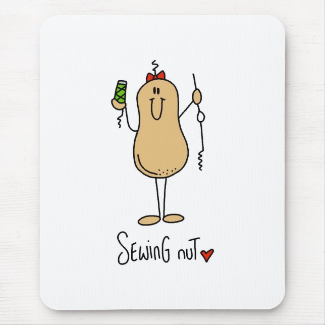 Sewing Nut Mouse Pad (Front)