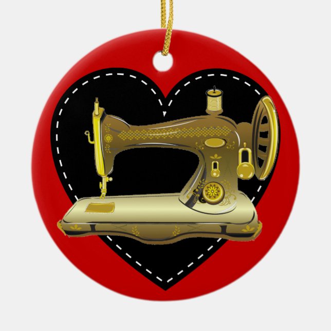 Sewing Ornament - SRF (Front)