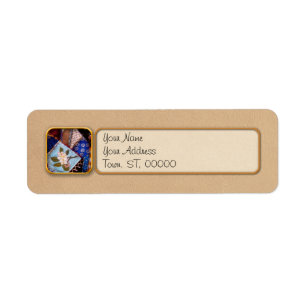 Sewing - Patchwork - Grandma's quilt Return Address Label