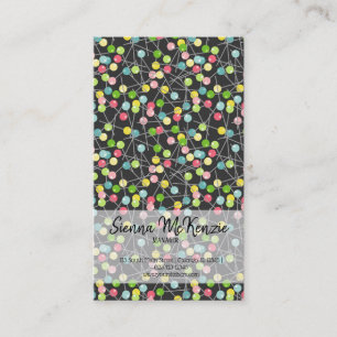 Sewing pattern business card