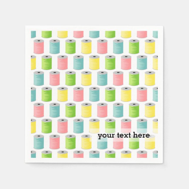 Sewing pattern napkin (Front)