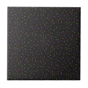 Sewing Pins Black Dressmaker Seamstress Tailor Ceramic Tile