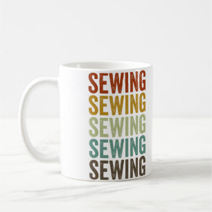 Sewing Quilting Quilter Retro Coffee Mug
