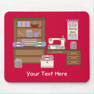 Sewing Room 2 (personalised) Mouse Pad