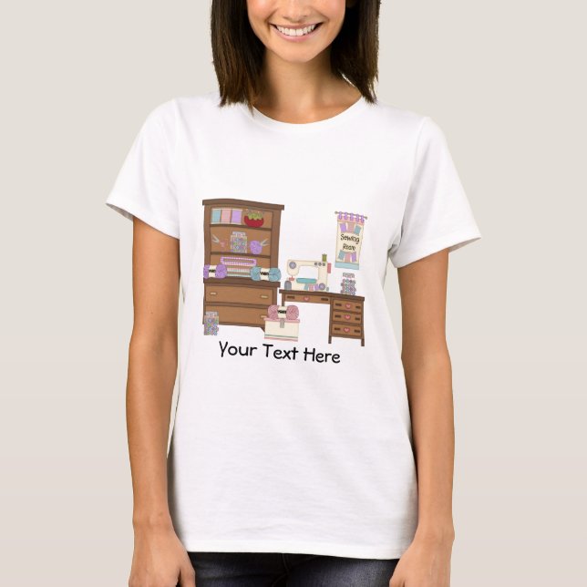 Sewing Room 2 (personalised) T-Shirt (Front)