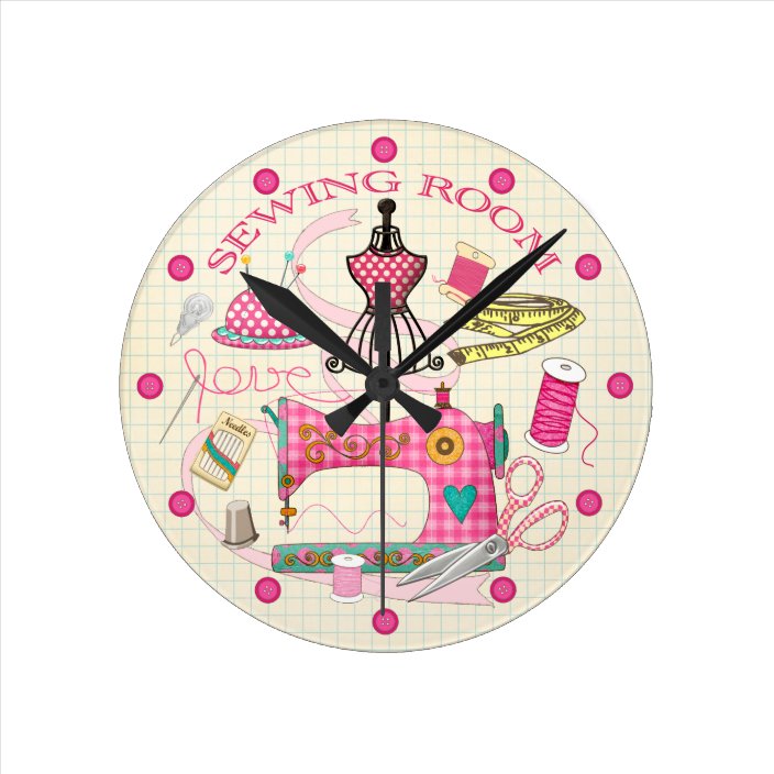 Sewing Room Clock