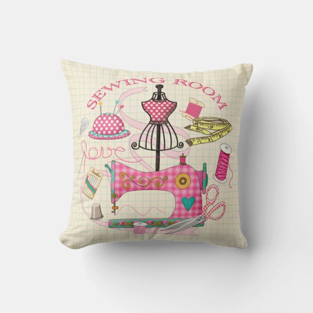 Sewing Room Cushion (Front)