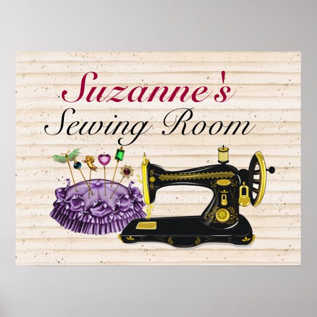 Sewing Room Poster - SRF (Front)