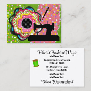 Sewing / Seamstress Business Card