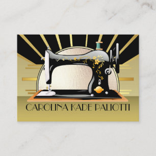 Sewing Seamstress Designer Business Card