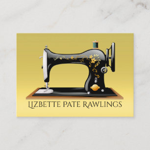 Sewing Seamstress Designer Business Card
