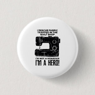 Sewing Sewing Machine 3 Cm Round Badge