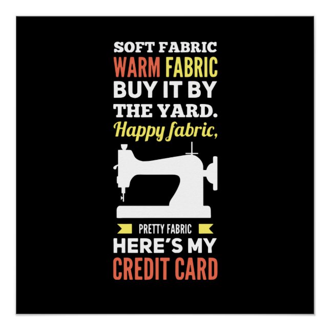 Sewing Sewing Machine Poster (Front)