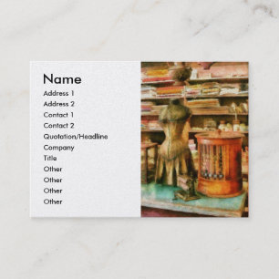 Sewing - Supplies for the Seamstress, Name, Add... Business Card