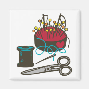 Sewing Supplies Magnet