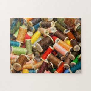 Sewing Thread Photo Puzzle