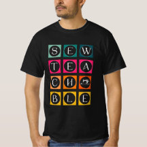 Sewteachable Colorful Squares
