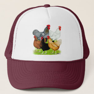 Sex-linked Chickens Quintet Trucker Hat