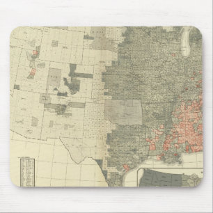 Sexes by counties mouse pad