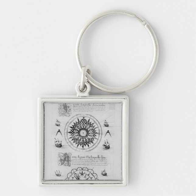 Sextant Key Ring (Front)