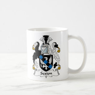 Sexton Family Crest Coffee Mug