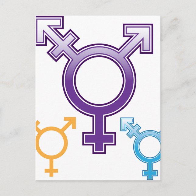 Sexuality Symbol Postcard (Front)