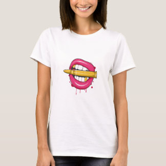 SEXY BULLET LIPS KAWAII DESIGN ANIME MOUTH SEXY KA T-Shirt