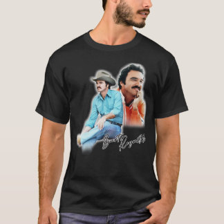 Sexy Burt Reynolds Retro 70s Style T-Shirt