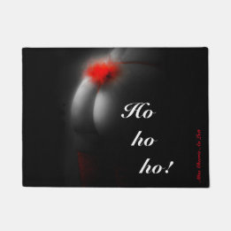Sexy Christmas Glamor Babe Festive Xmas Doormat