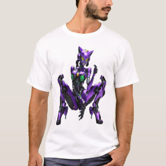 Sexy evangelion catgirl android T-Shirt