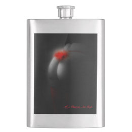 Sexy Glamor Babe Christmas Hip Flask Drinking
