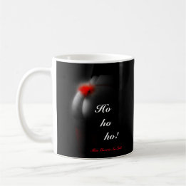 Sexy Glamor Babe Naughty Joke Christmas Black Mug