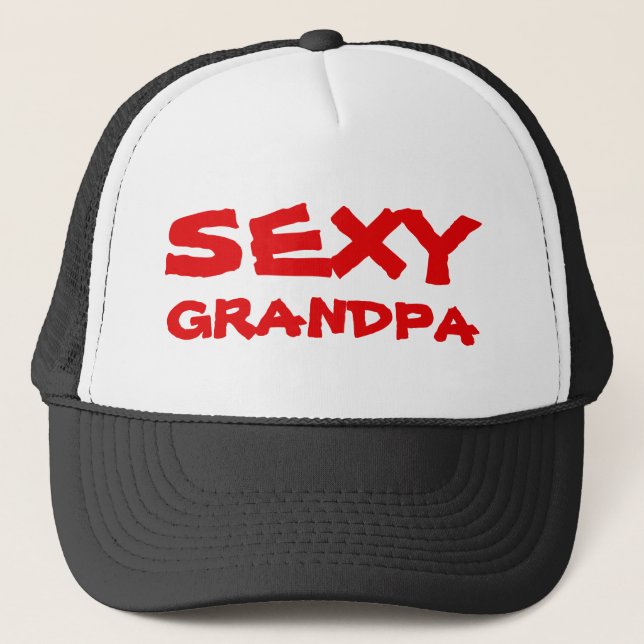 Sexy Grandpa Trucker Hat (Front)