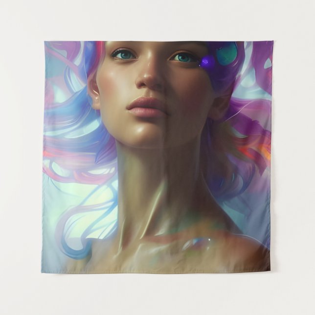 Sexy Mermaid Tapestry (Front)