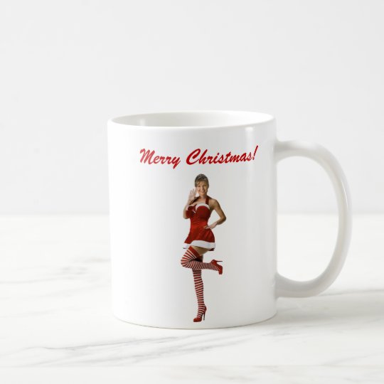 Sexy Palin Christmas(t shirt, xmas cards, buttons) Coffee Mug