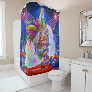 Sexy Sadie Shower Curtains