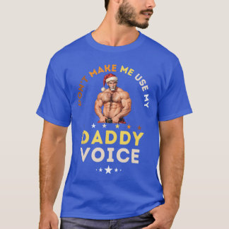 Sey Gay Muscle Daddy Santa Bear LGBTQ Gay Christma T-Shirt