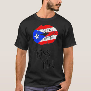 Sey Pout Lip Lipstick Lover Puerto Rico Lips Kiss T-Shirt