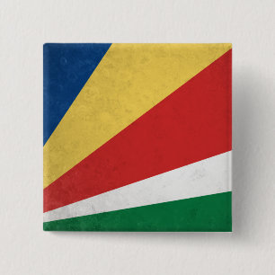 Seychelles 15 Cm Square Badge