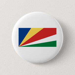 Seychelles Flag 6 Cm Round Badge