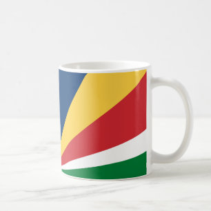 Seychelles Flag Ceramic Coffee Mug