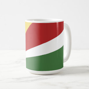Seychelles flag coffee mug