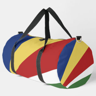 Seychelles flag duffle bag